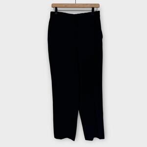 J. Crew Women’s Size 6 Small Black Elastic Stretch Waist Cropped Dress Pants